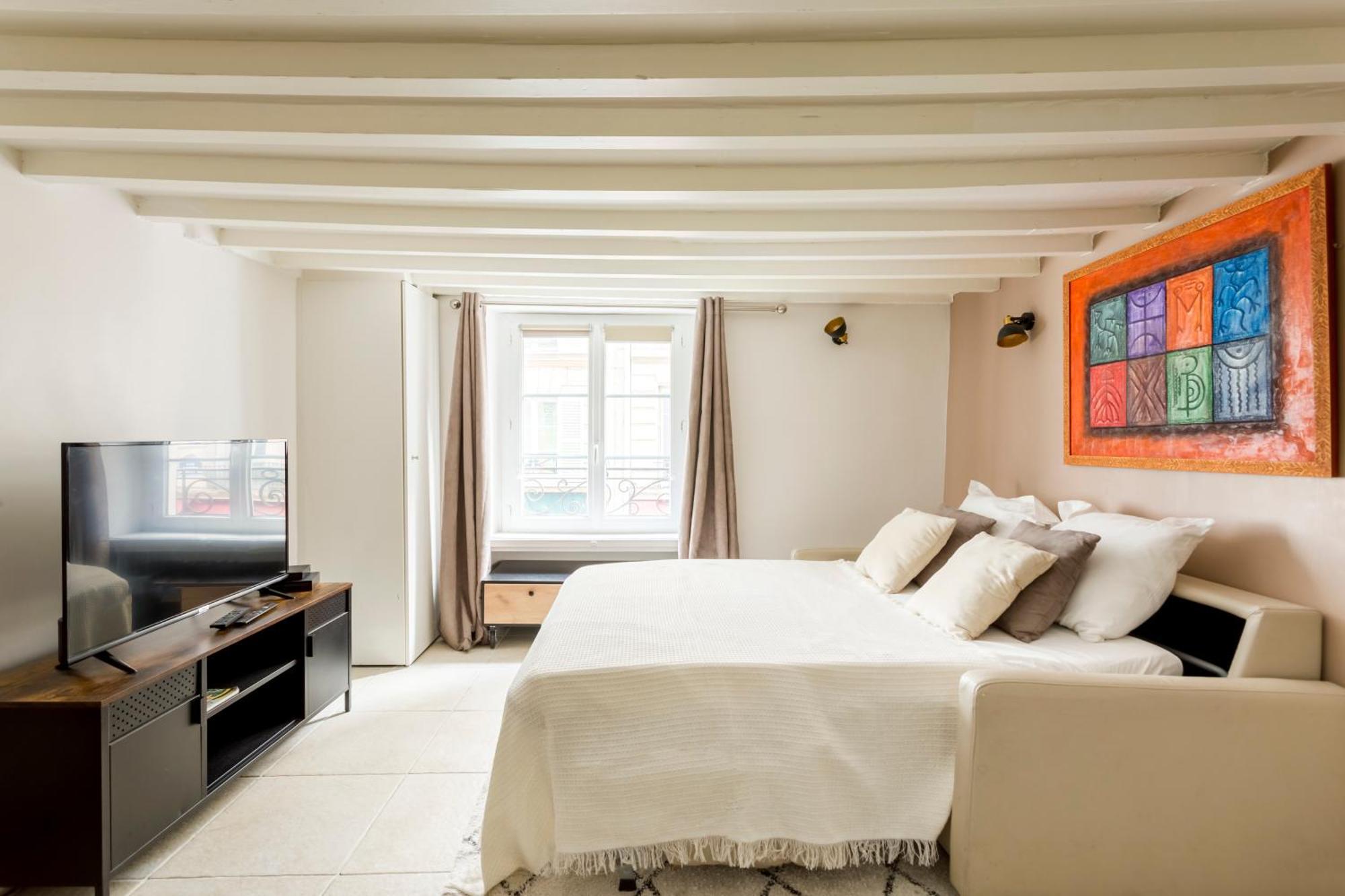Apartament Rivoli Vieille Du Temple With Ac Paryż Zewnętrze zdjęcie