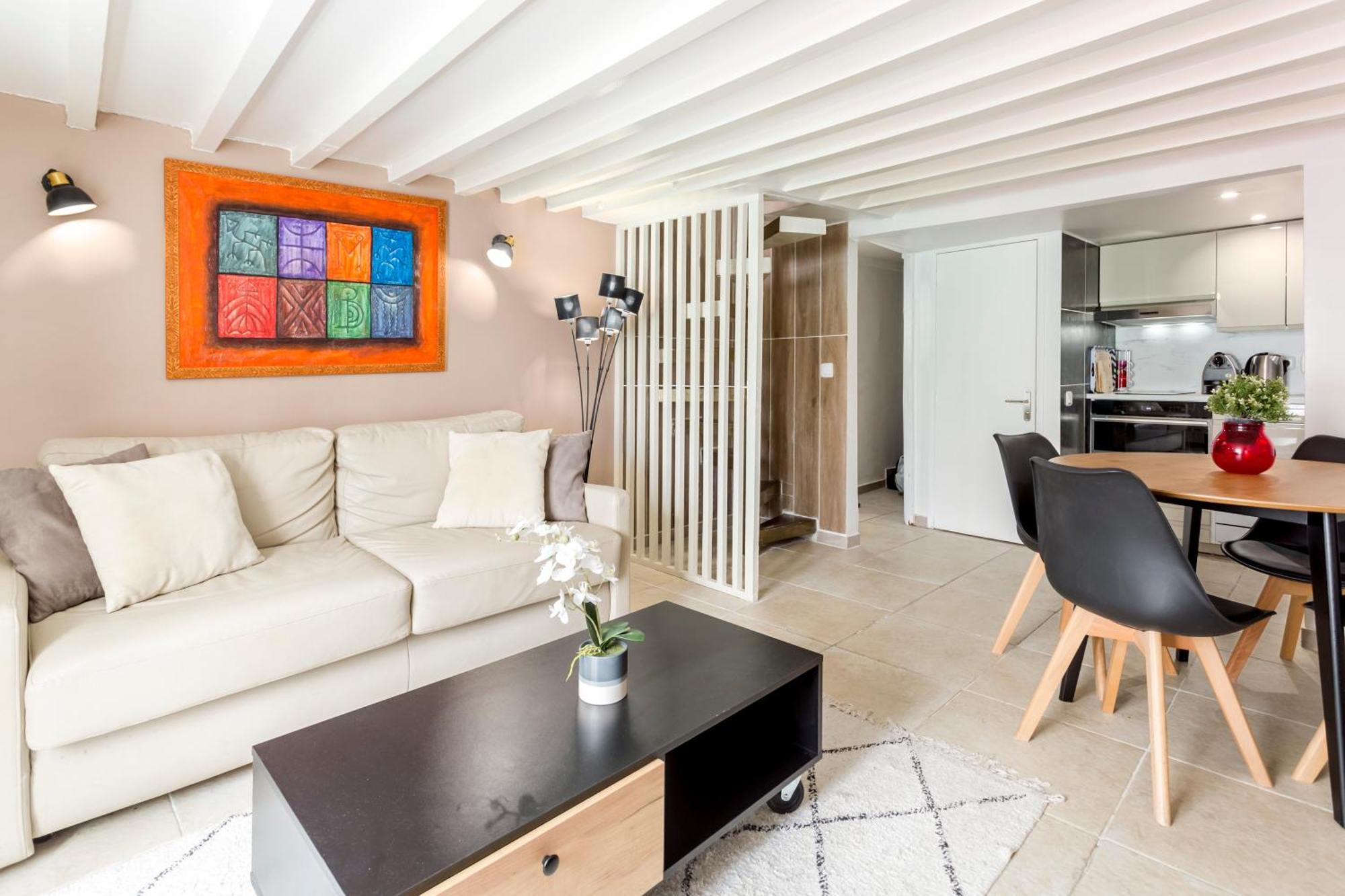 Apartament Rivoli Vieille Du Temple With Ac Paryż Zewnętrze zdjęcie